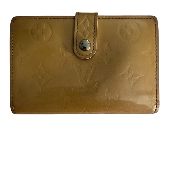 Louis Vuitton Vernis Yellow Kisslock Wallet - Picture 1 of 11